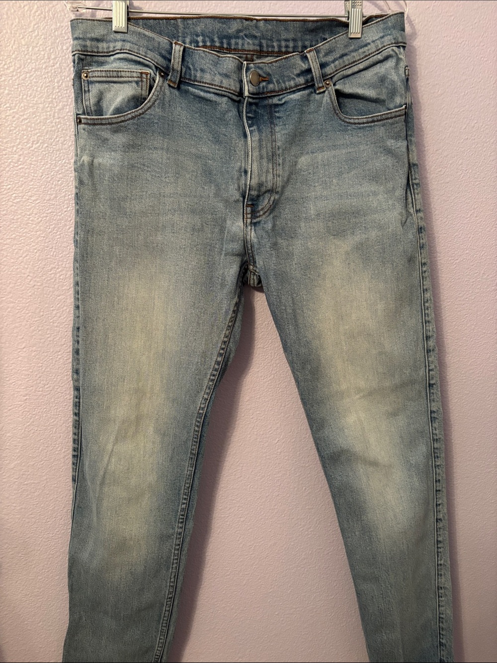 Dr. Denim Clark Shaded Mid Blue G54 Skinny Jeans 34/32